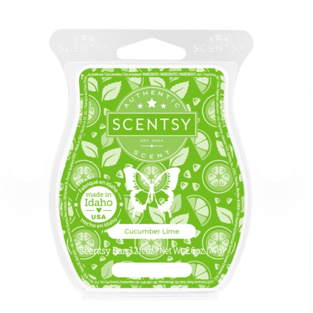 Scentsy Cucumber Lime Wax Bar